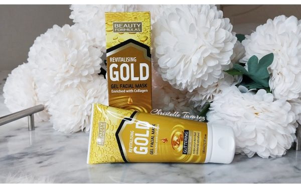 Beauty Formulas Revitalising Gold Gel Facial Mask Enriched with Collagen