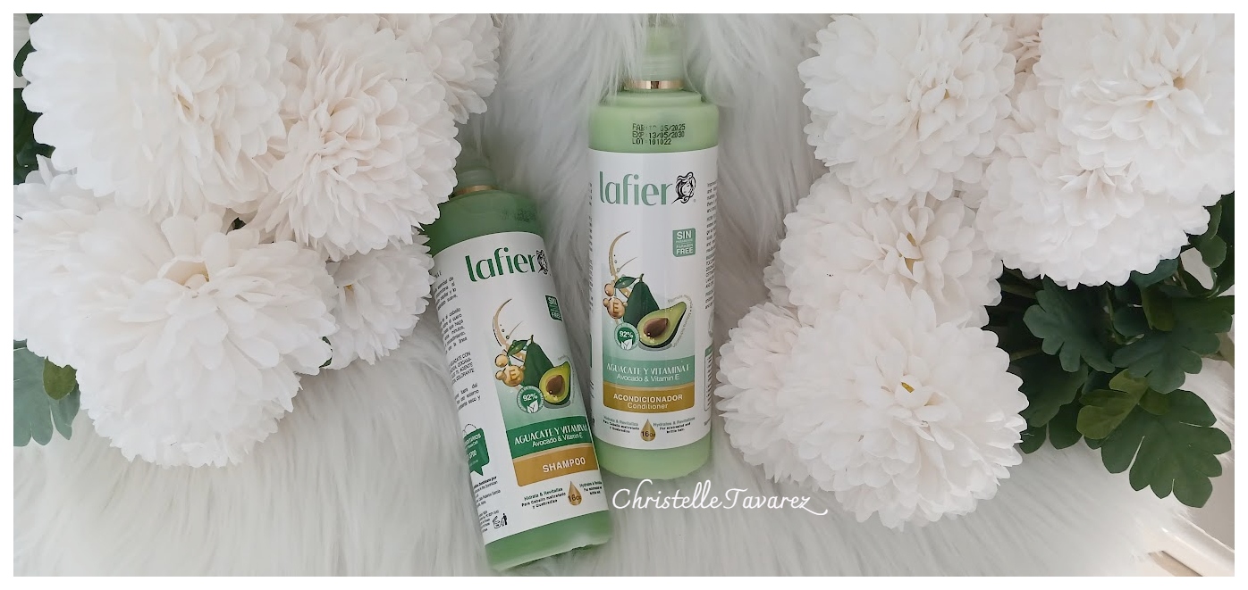 My Lafier Shampoo and Conditioner Collection.